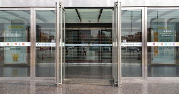 玻璃感应门价格 天津市安装自动感应玻璃门